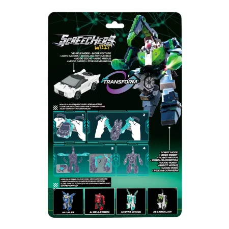 Дикие Скричеры. Машинка-трансформер Робот Дарккло S5. ТМ Screechers Wild ROS-62638