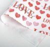 Бумага упаковочная глянцевая 70 x 100 см "LOVE" SIM-4572087