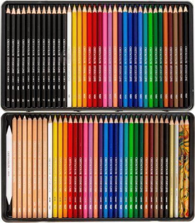 Набор для рисунков и эскизов CRETACOLOR Artist Studio Limited Edition 72 шт мет.пенал CR46572 Набор для рисунков и эскизов CRETACOLOR Artist Studio Limited Edition 72 шт мет.пенал CR46572