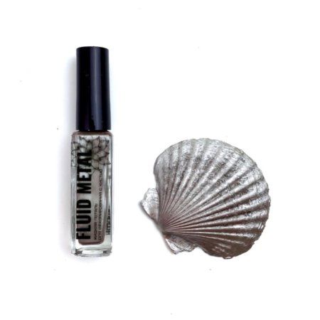 Жидкая поталь ARL. FLUID METAL с кистью 8 мл МУСКАТНАЯ ПЛАТИНА №5 ARL-FLU-MET-5