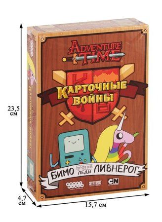 Настольная игра: Время приключений. Карточные войны: Бимо против Леди Ливнерог MAG1659