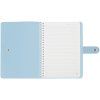 Записная книжка А5 96л. Greenwich Line "Pastel. Blue" ЛАЙТ, кожзам, скрытый гребень, блок в линию RE-NA5_51414