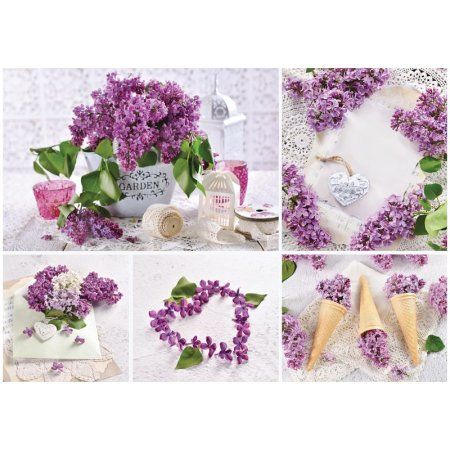 Пазл ТРИ СОВЫ 1000 "Сиреневый этюд" RE-ПК1000_48367