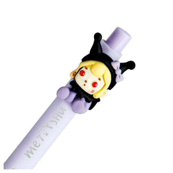 Ручка шариковая автоматическая MESHU "Dolls" синяя, 0.7 мм, корпус ассорти RE-MS_51309