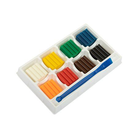 Пластилин восковой "Лео" "Расти" 96 г 8 цв LMCW-0108