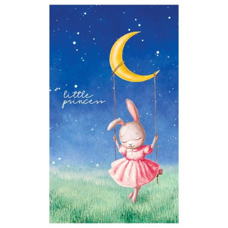 Блокнот A7 48л. BG "Little bunny" на склейке RE-Б7ск48_12766