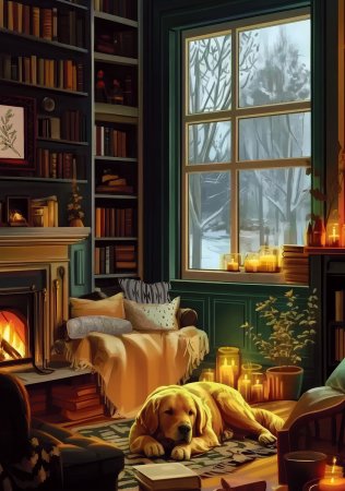 Пазл 1000 элементов ФРЕЯ "Уютный уголок" PZL-1000/68