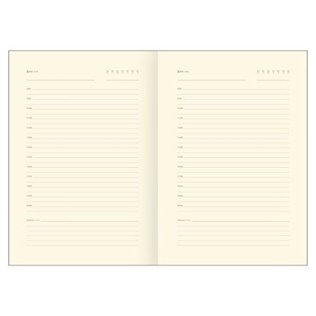 Ежедневник недатированный A5 136л. Greenwich Line "Belles Fleurs. Crocus" кожзам, тон. блок, цветной срез RE-ENA5_53262