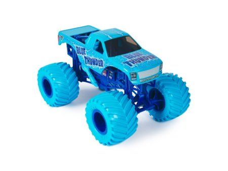 Монстер Джем. Машинка 1:24 1 шт, в ассортименте 4 вида, в откр.упаковке. Monster Jam ROS-43705