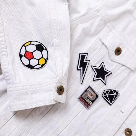 Термоаппликация GAMMA №03 1 шт Звездочки светоотраж. 4.5 х 5.2 см ETF-01-334