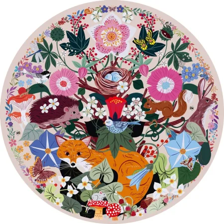 Круглый пазл Jazzle "Утро в лесу" 500 элементов, 6+ JZL-P1010