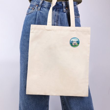 Набор для вышивания PANNA Живая картина. Брошь. Юрта" 5.5 х 5.5 см JK-2330