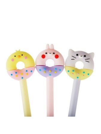 Ручка шариковая MESHU "Sweet Donats" синяя, 0.7 мм, корпус ассорти RE-MS_65879