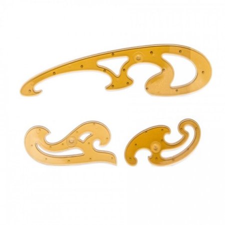 Набор лекал 2 KOH-I-NOOR пластик NP-075005800000