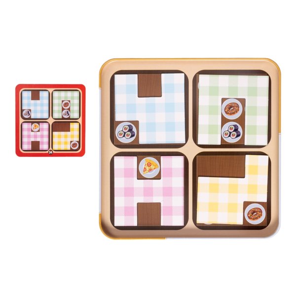 Магнитная игра "Веселый официант" в жестяной коробочке KOR-04950