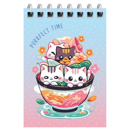 Блокнот A7 40л. BG "Anime style" на гребне RE-Б7гр40_12763