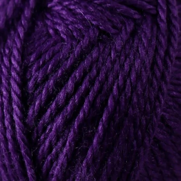 Пряжа Пехорская ПТ "Школьная" 100% акрил 1 х 50 г 150 м №698 т.фиолетовый PEH-SHKOL-698