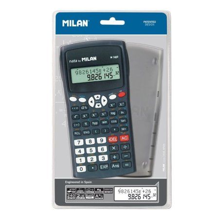Калькулятор научный MILAN "M240" 10+2 разрядов, 240 функций, 2 батарейки, блистер ML-159110KBL Калькулятор научный MILAN "M240" 10+2 разрядов, 240 функций, 2 батарейки, блистер ML-159110KBL