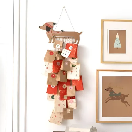 Набор для адвент-календаря FOLIA Sausage Dog 54 предмета FL-9382 Набор для адвент-календаря FOLIA Sausage Dog 54 предмета FL-9382