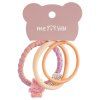 Резинки для волос MESHU ассорти текстур, 3 шт, европодвес RE-MS_60566