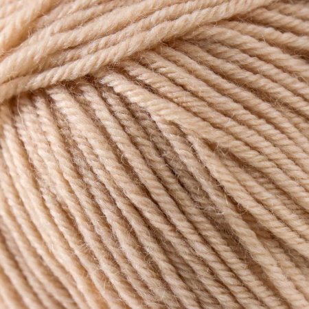 Пряжа Пехорская ПТ "Детский каприз" 50% мериносовая шерсть, 50% микрофибра 1 х 50 г 225 м №442 натуральный PEH-DET-CAP-442