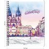 Тетрадь 96л. A5 клетка ArtSpace "Путешествия. Watercolor city" на гребне RE-Т96спк_29893 Тетрадь 96л. A5 клетка ArtSpace "Путешествия. Watercolor city" на гребне RE-Т96спк_29893