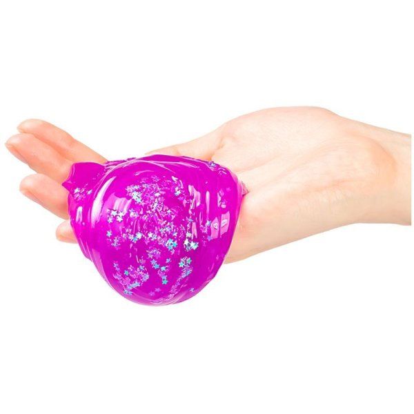 Слайм Slime "Jungle. Птичка Зимородок" с белыми звездочками 130 г AS-S300-28