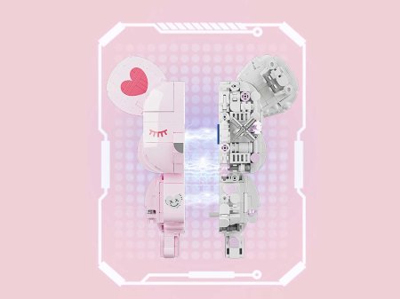 Конструктор Jaki "Bearbrick: Pink" IT-JK6250-2 Конструктор Jaki "Bearbrick: Pink" IT-JK6250-2