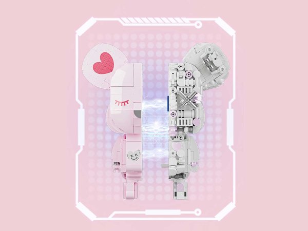 Конструктор Jaki "Bearbrick: Pink" IT-JK6250-2