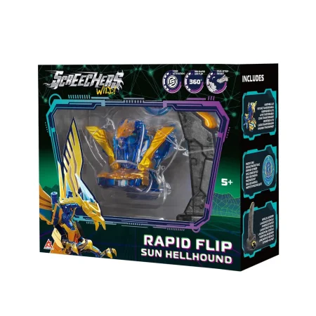 Дикие Скричеры. Игровой набор Рэпидфлип Сан Хэллхаунд S5. ТМ Screechers Wild ROS-62648