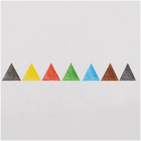 Карандаши цветные пластиковые Красин "Эволюция" 6 цв + 1 ч/г HB, заточенные, картон, европодвес RE-КР-060500