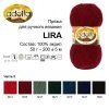 Пряжа ADELIA Lira 100% акрил 1 х 50 г 200 м ± 5 м Пряжа ADELIA Lira 100% акрил 1 х 50 г 200 м ± 5 м