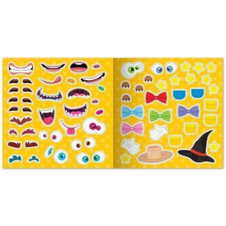 Книжка-вырезалка "Весёлые глазастики" 20 страниц SIM-6943092