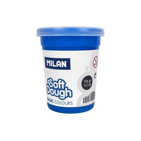 Масса для лепки MILAN Soft Dough 116 г, белый ML-9135111004