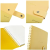 Записная книжка А5 96л. Greenwich Line "Pastel. Yellow" ЛАЙТ, кожзам, скрытый гребень, блок в линию RE-NA5_51410 Записная книжка А5 96л. Greenwich Line "Pastel. Yellow" ЛАЙТ, кожзам, скрытый гребень, блок в линию RE-NA5_51410