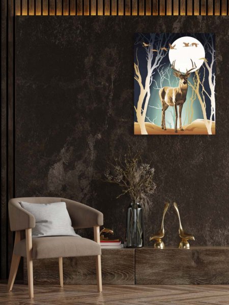 Алмазная мозаика: Благородный олень 40 x 50 см CV-LG295