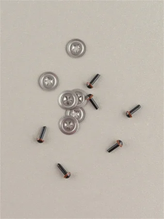 Глаза кристальные с шайбами HobbyBe d 4.5 мм 2 шт светло-коричневый CRE-4-5-SVK