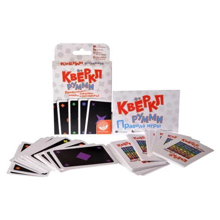 Настольная игра: Квёркл Румми. 2-е издание MAG112780