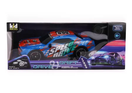 Машинка Р/У Kid Rocks 1:16 Гоночная машина для дрифта, синия IT-RC1870A