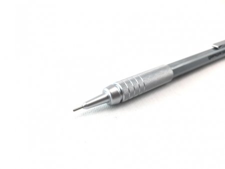 Карандаш PENTEL Graphgear 500 автоматический профессиональный HB 0.3 мм, серебряный корпус PG513-E