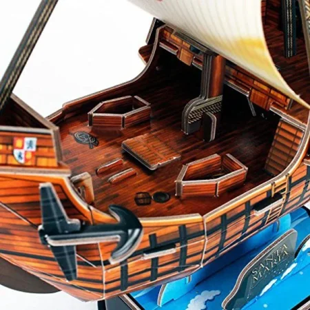 3D пазл CubicFun Серия "Корабли" Санта-Мария, 93 деталей UT-T4031h