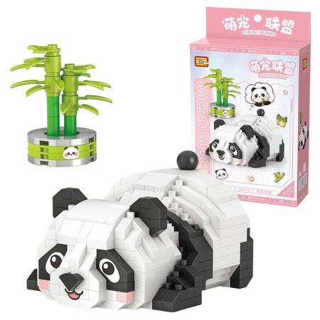 Конструктор LOZ "Отдыхающая панда" IT-8804_MK