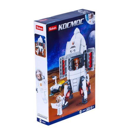 Конструктор Космос "Исследовательская ракета" 320 деталей SIM-6958171