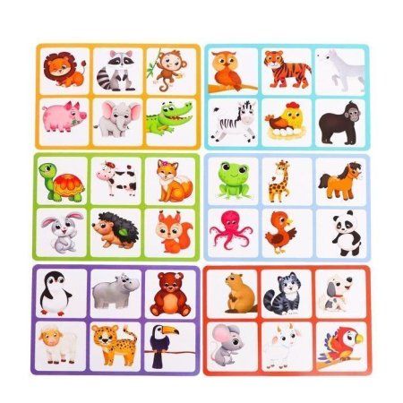 Развивающая игра IQ-лото "Мамы и малыши" SIM-7769064 Развивающая игра IQ-лото "Мамы и малыши" SIM-7769064