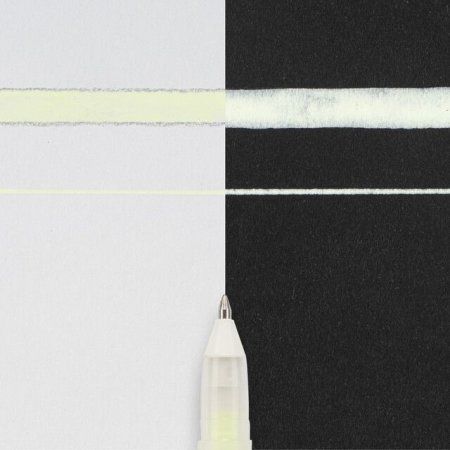 Ручка гелевая SAKURA Gelly Roll Souffle Желтый MPXPGB-903