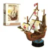 3D пазл CubicFun Серия "Корабли" Санта-Мария, 93 деталей UT-T4031h