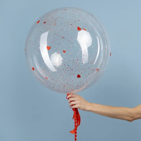 Шар сфера 24''/61 см FALALI Deco Bubble, прозрачный, 1 шт SF-550175