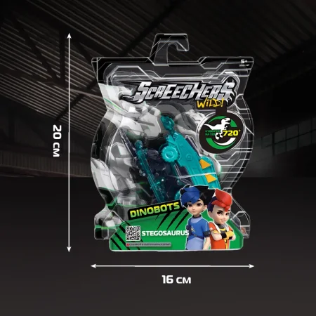 Дикие Скричеры. Игровой набор Стегозавр Дино 720.ТМ Screechers Wild ROS-42054