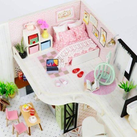 Румбокс: Розовый домик Анны, с куполом HD-M035Z