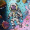 Папка для тетрадей 1 отделение А4 ArtSpace "Space" ламинированный картон, фольга, на молнии RE-ПМ-А4-291_58226 Папка для тетрадей 1 отделение А4 ArtSpace "Space" ламинированный картон, фольга, на молнии RE-ПМ-А4-291_58226